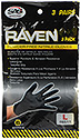 Powder-free nitrile gloves (3 pairs)