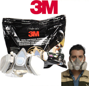 Organic Vapor Respirator, for use against paint fumes.