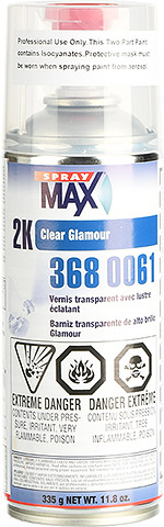 SprayMax 2K Urethane Clearcoat (respirator mask mandatory)