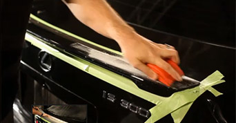 volvo touch up paint video